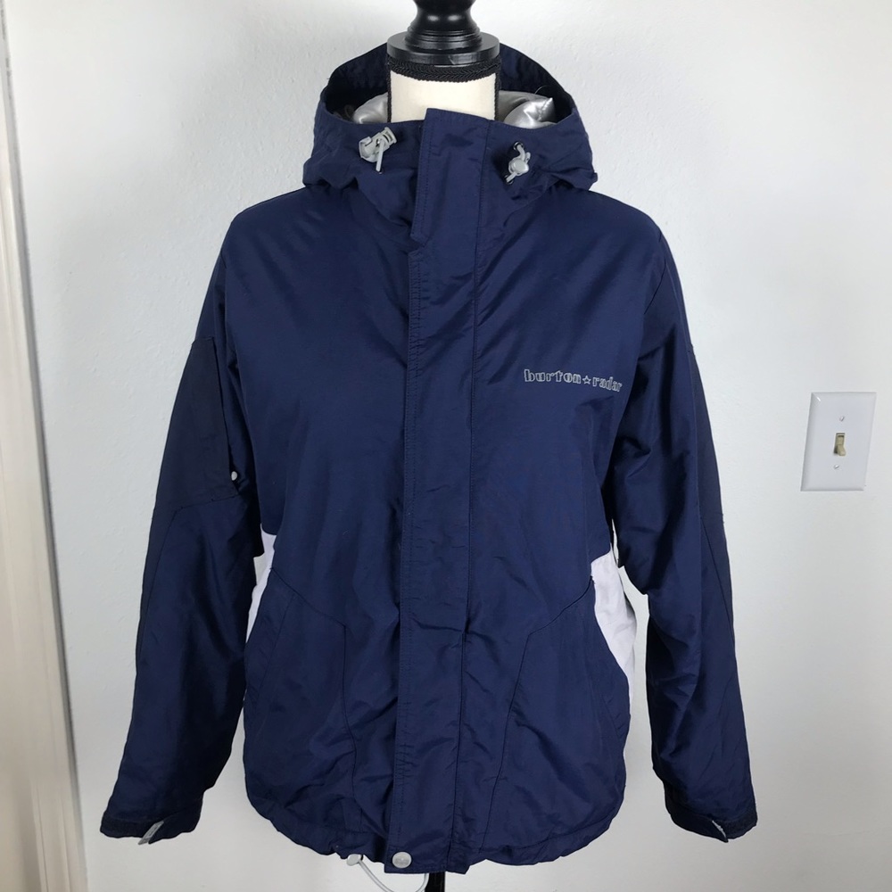BURTON RADAR SNOWBOARD HOODIE ZIPPER UP  JACKET